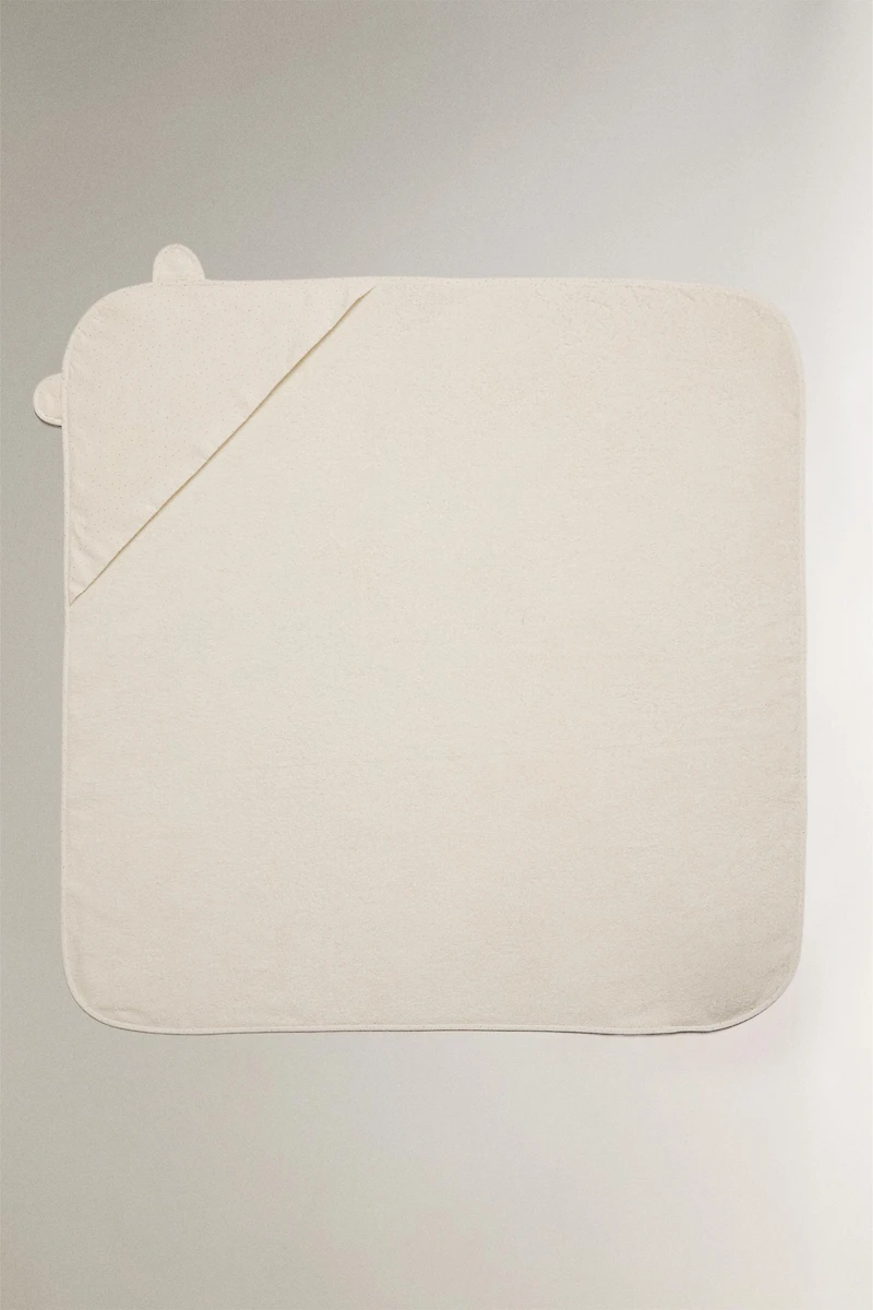 SERVIETTE DE BAIN ENFANT À CAPUCHE OREILLES