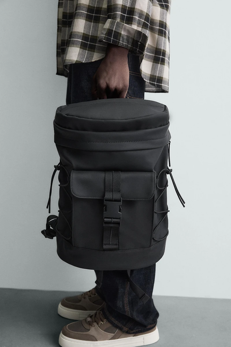 RUBBERIZED BACKPACK