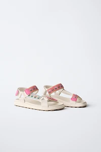 BEADED TECHNICAL SANDALS