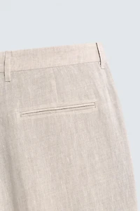 PANTALON DE COSTUME 100 % LIN