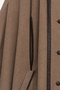 LIMITED EDITION OVERSIZED WOOL CAPE