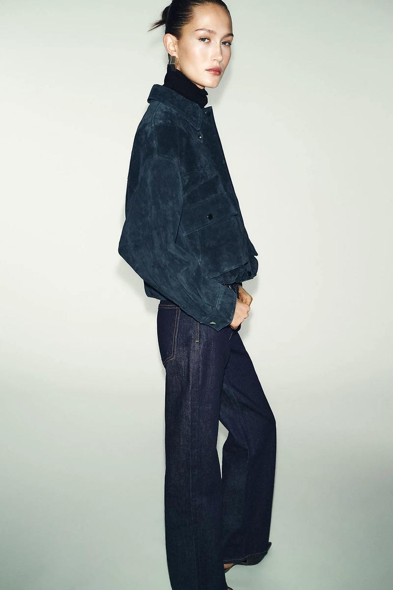 Z.03 HIGH-WAIST STRAIGHT LONG LENGTH JEANS