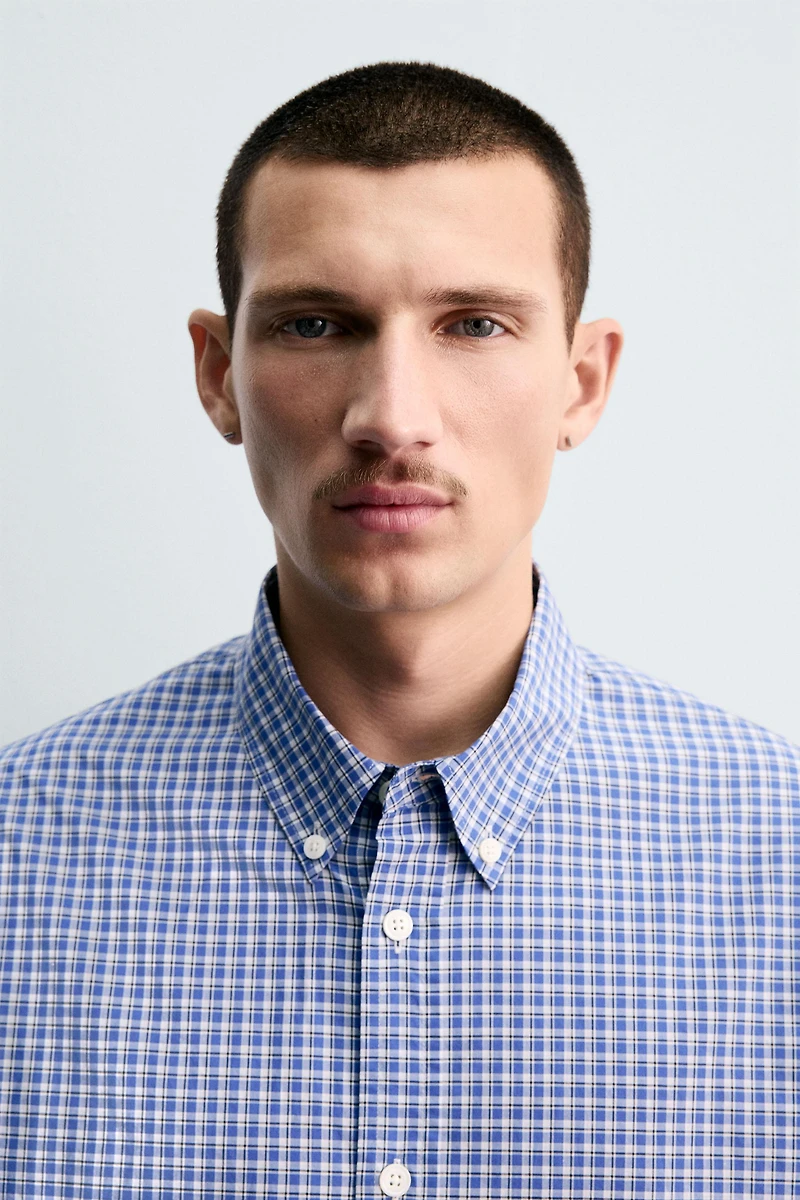 CHEMISE REGULAR FIT À CARREAUX