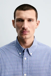 CHEMISE REGULAR FIT À CARREAUX