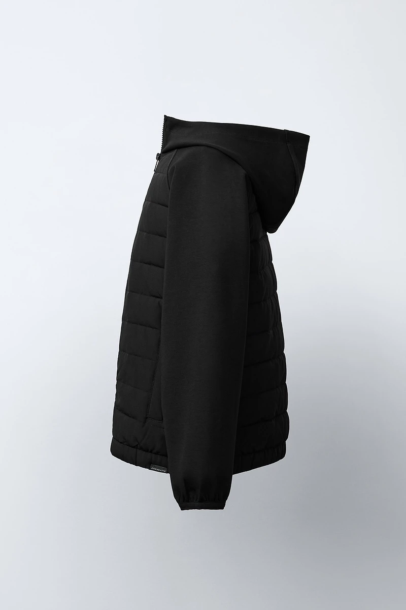 VESTE ULTRALÉGÈRE COMBINÉE EFFET NÉOPRÈNE