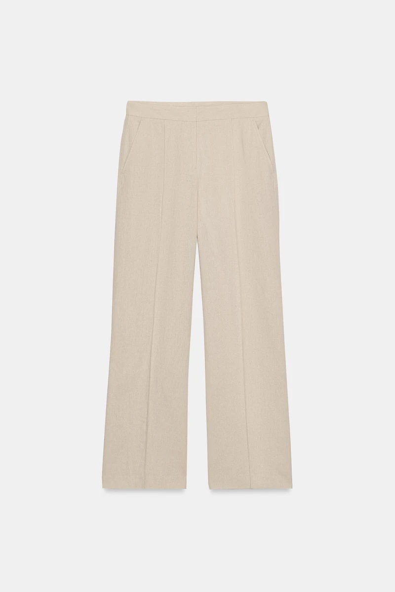 LINEN SAFARI PANTS