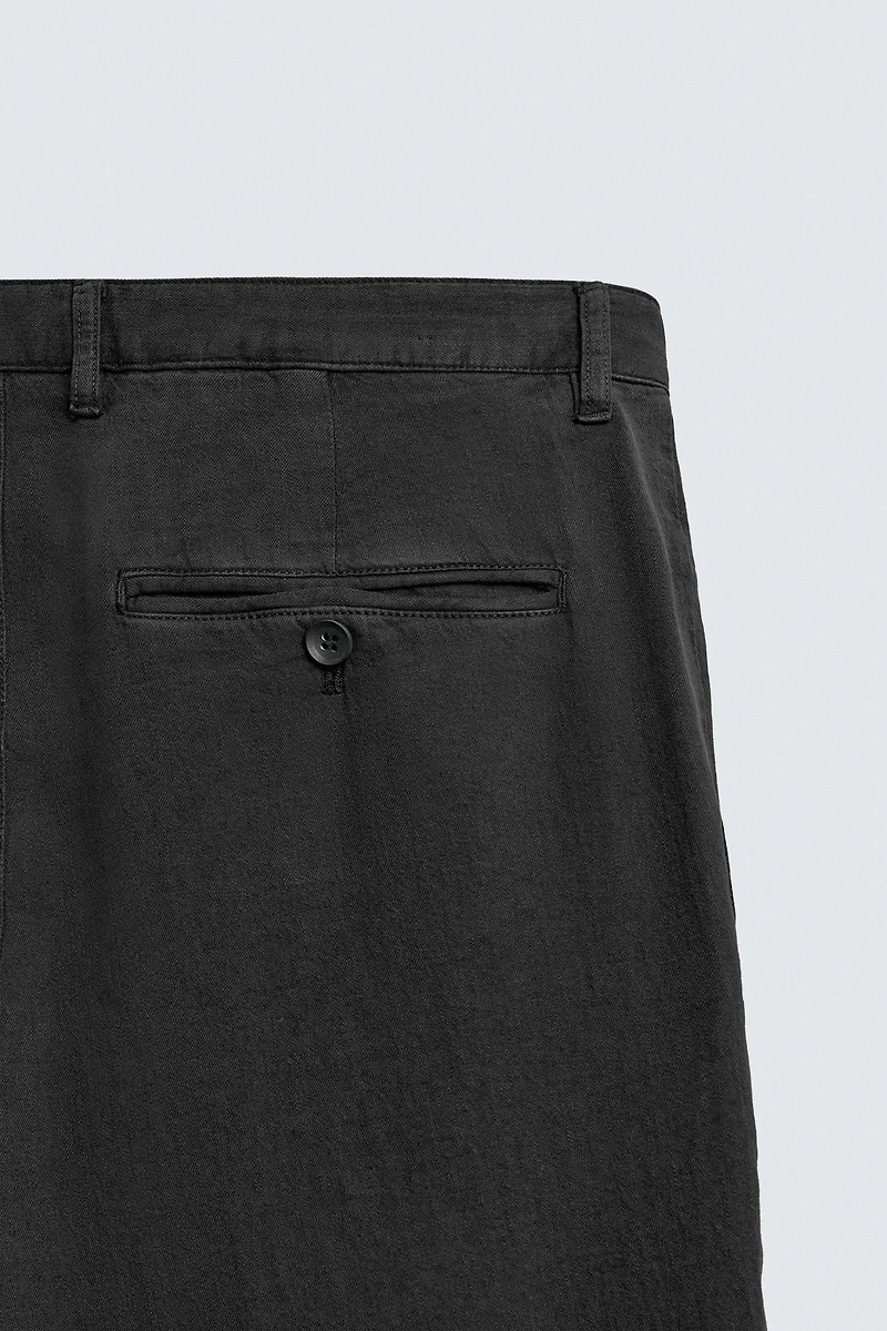 FLOWY COTTON - LINEN PANTS