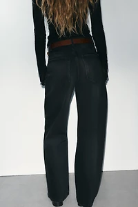 TRF EXTRA WIDE LEG HIGH-WAIST JEANS