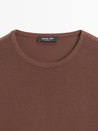 Lyocell blend short sleeve T-shirt