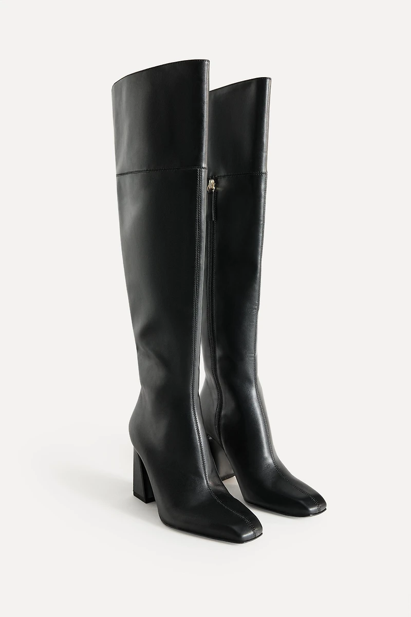 LEATHER HEELED XL BOOTS 50TH ANNIVERSARY