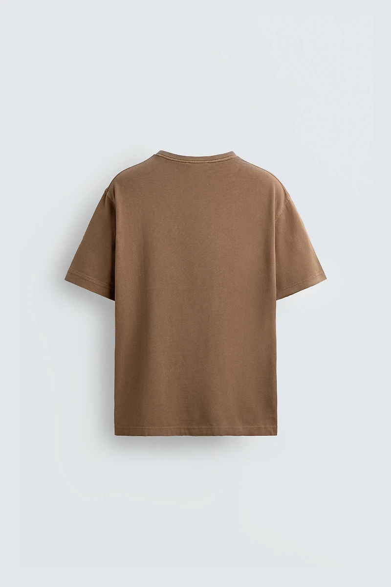 T-SHIRT DÉLAVÉ REGULAR FIT