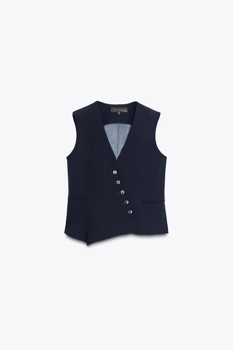 GILET ASYMÉTRIQUE COLLECTION ZW