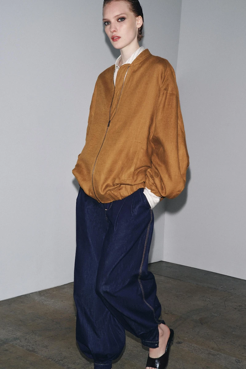 ZW COLLECTION OVERSIZED LINEN JACKET