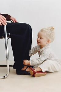 FLORAL PETER PAN COLLAR TOP