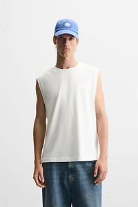 RELAXED FIT TANK T-SHIRT