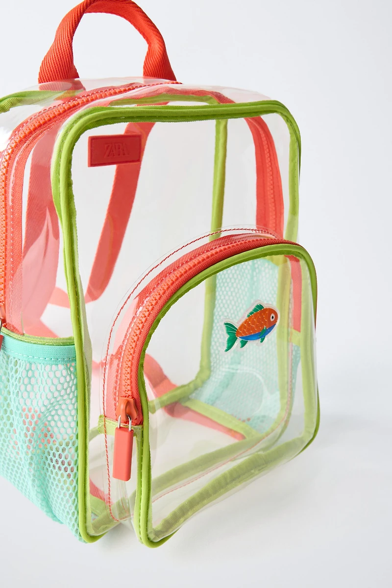 TRANSPARENT BACKPACK
