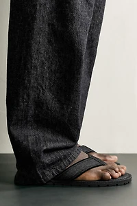 FABRIC STRAP SANDALS