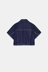 Z1975 CROPPED DENIM SHIRT