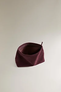 TROUSSE DE TOILETTE CUIR DAIM