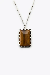 PACK OF 2 LINK AND STONE NECKLACES