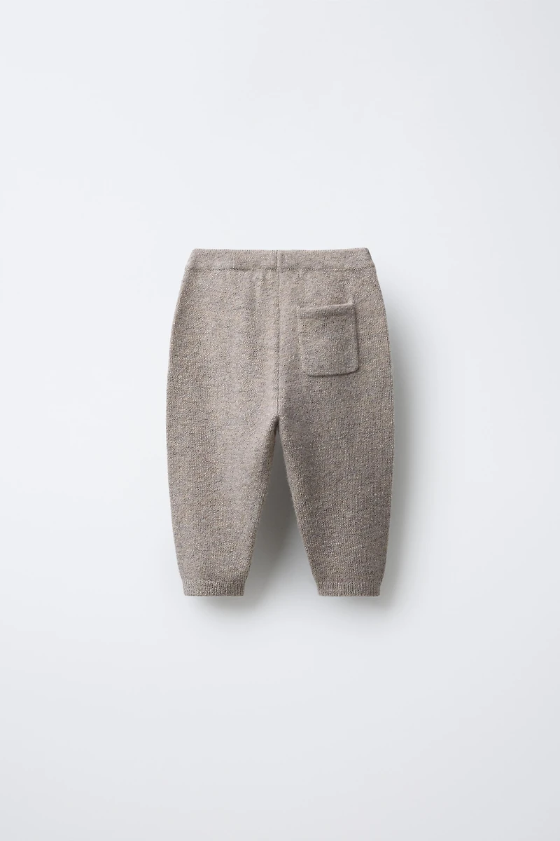 PANTALON DE JOGGING EN MAILLE