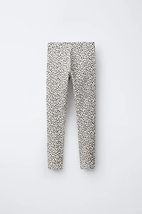 SPORTY ANIMAL PRINT LEGGINGS