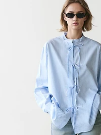 100% cotton striped shirt
