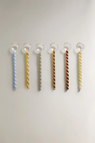 ENSEMBLE PETITES CUILLÈRES BOROSILICATE