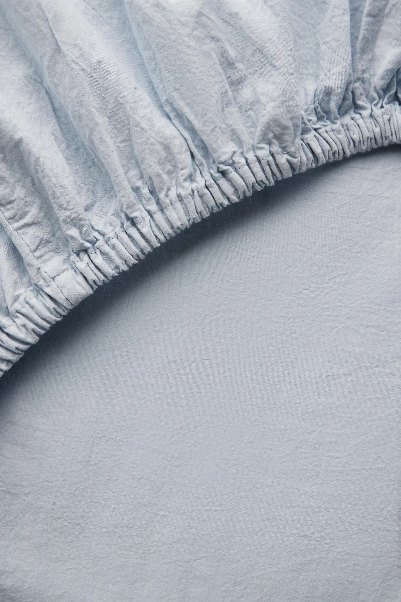 KIDS’ COTTON DYED FITTED SHEET