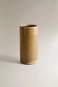 TALL CYLINDRICAL VASE