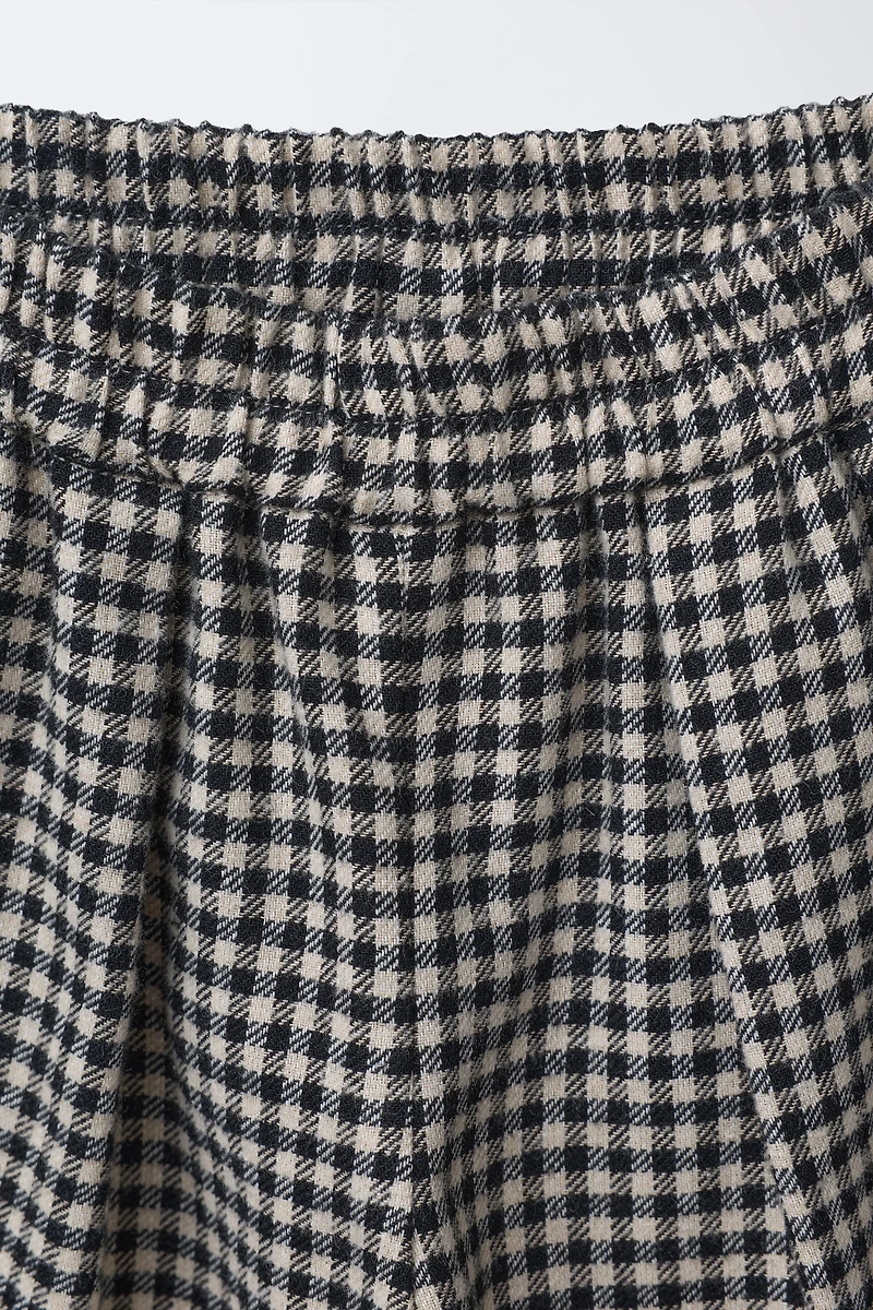 GINGHAM CULOTTES