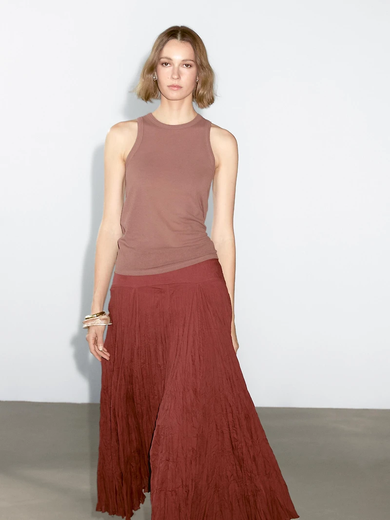 100% cotton halter top