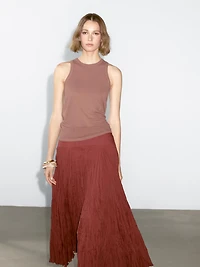 100% cotton halter top