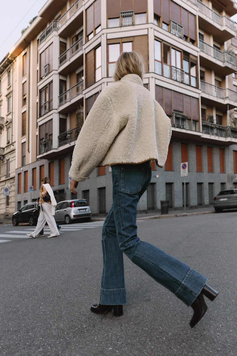 REVERSIBLE DOUBLE-FACED JACKET