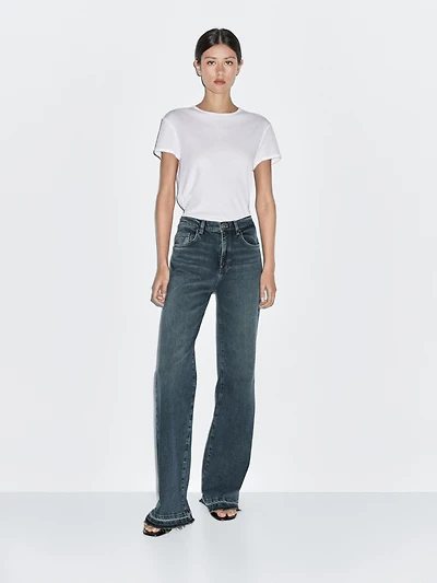 Jean flare mid-rise