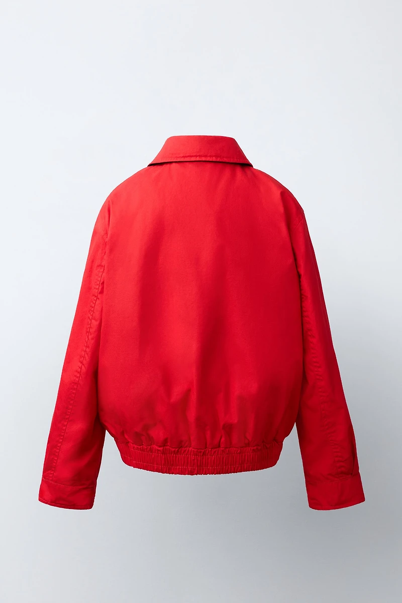 QUILTED BOMBER JACKET