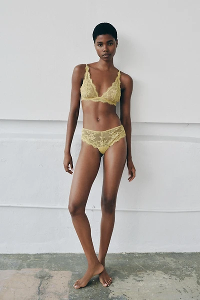 SOUTIEN-GORGE TRIANGLE EN DENTELLE