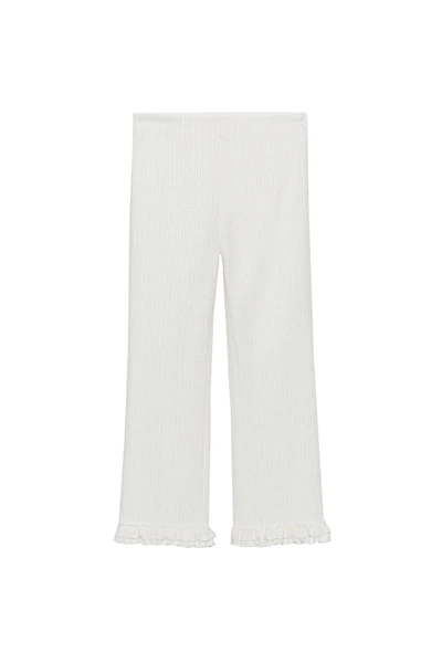 PANTALON MINI FLARE VOLANTS