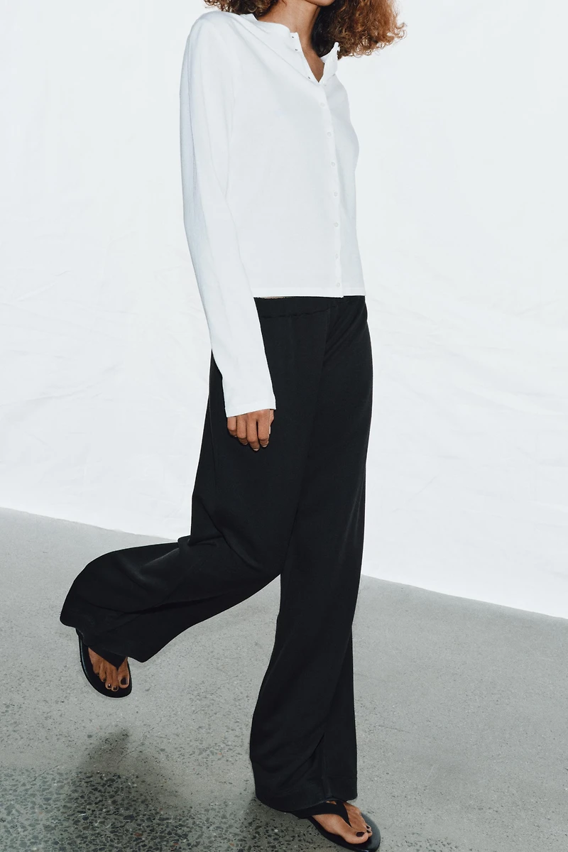 WIDE STRAIGHT LEG PANTS
