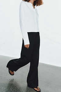 WIDE STRAIGHT LEG PANTS