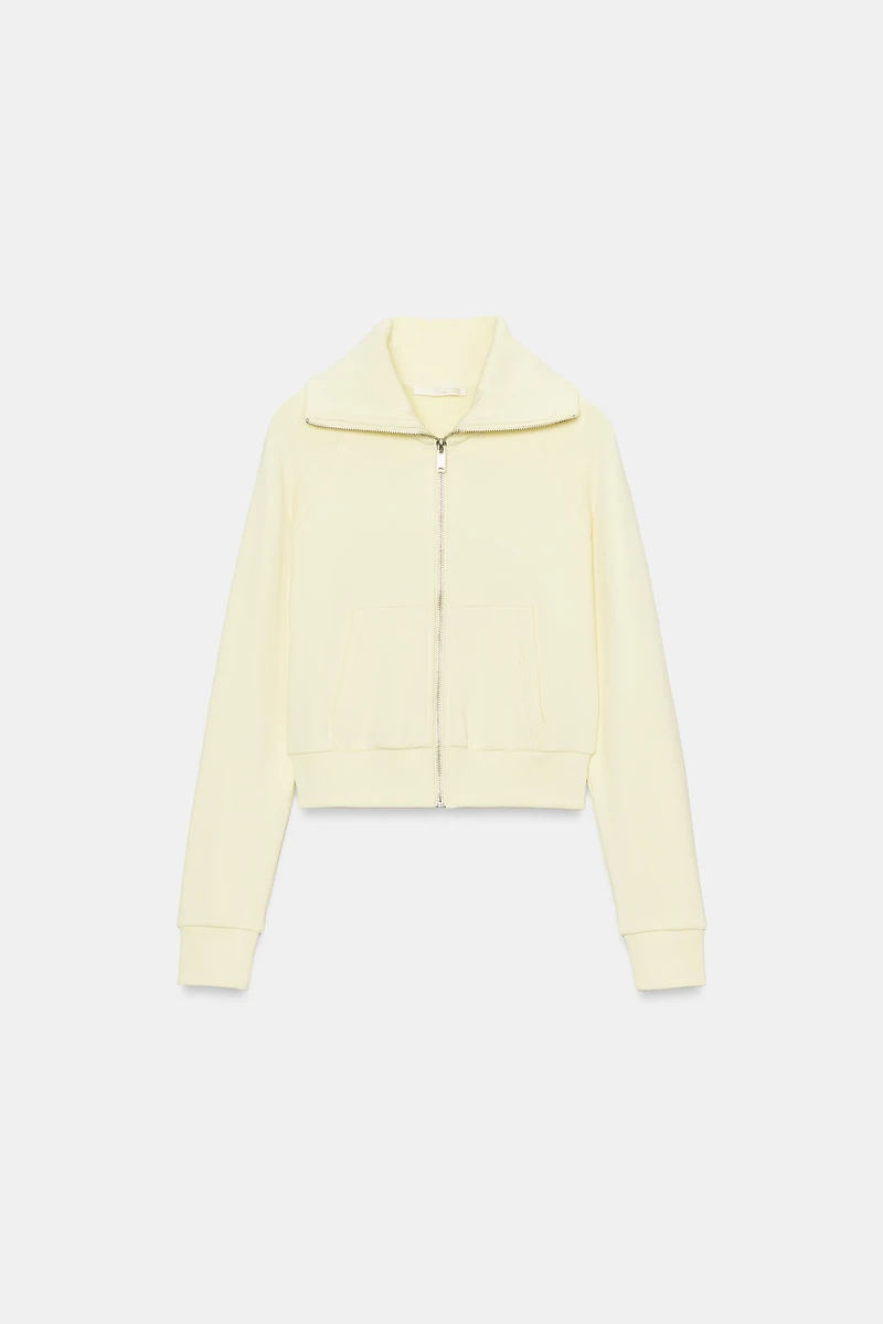 ZIP-UP PLUSH JACKET