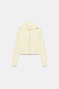 ZIP-UP PLUSH JACKET