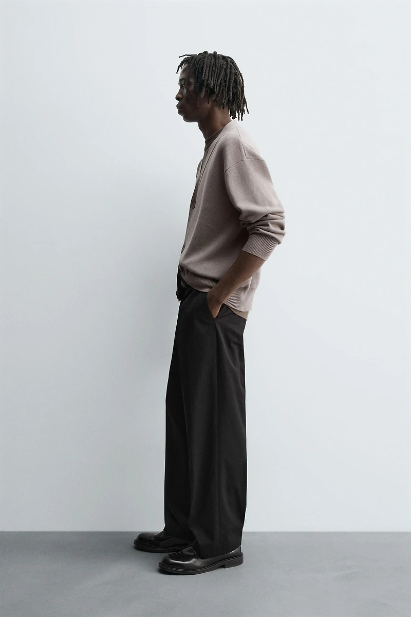 CARDIGAN STRUCTURE COTON