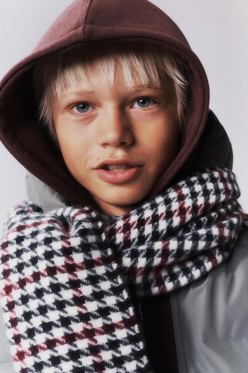 ÉCHARPE PIED-DE-POULE SOFT TOUCH