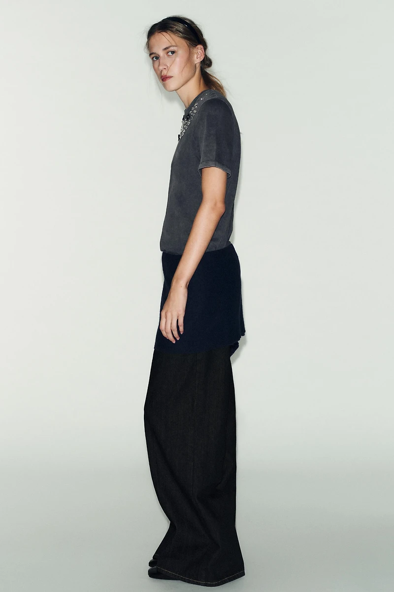 T-SHIRT LAVÉ BIJOUX