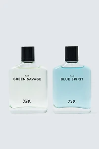 GREEN SAVAGE + BLUE SPIRIT EDT 2X100ML (3.4 FL.OZ)