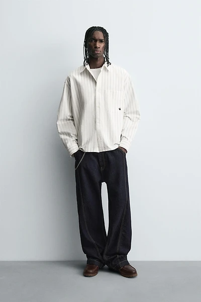 STRIPED POCKET SHIRT