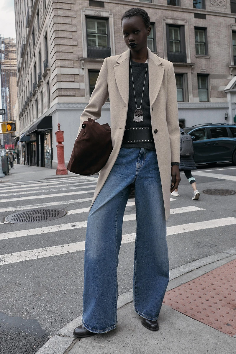 SOFT SHOULDER PAD COAT