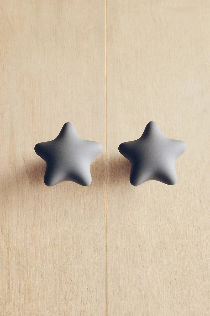 KIDS' STAR KNOBS (PACK OF 2)