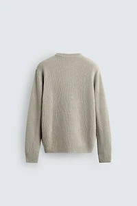 PURL KNIT JUMPER